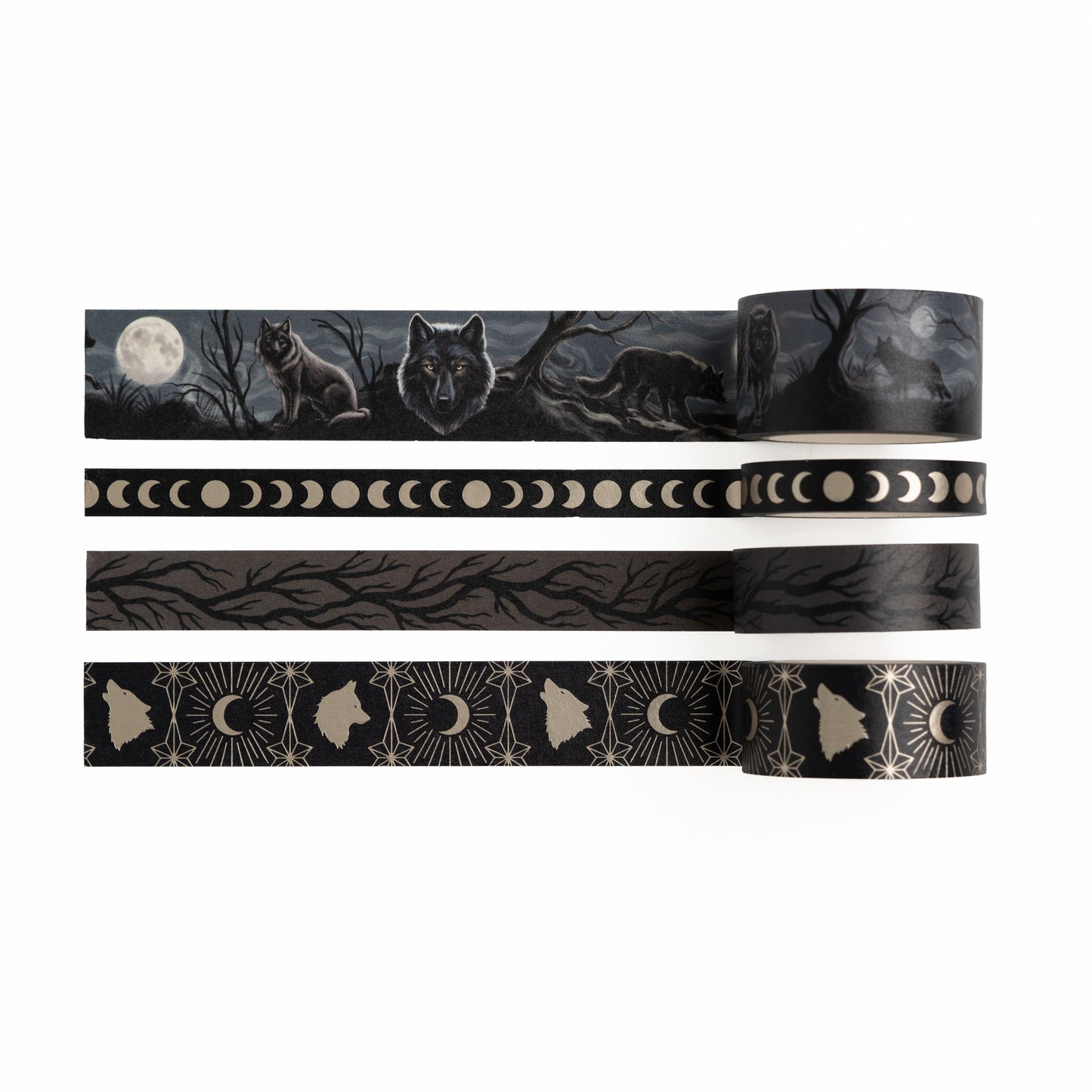 Washi tape: Wolf in the Night - Archer & Olive
