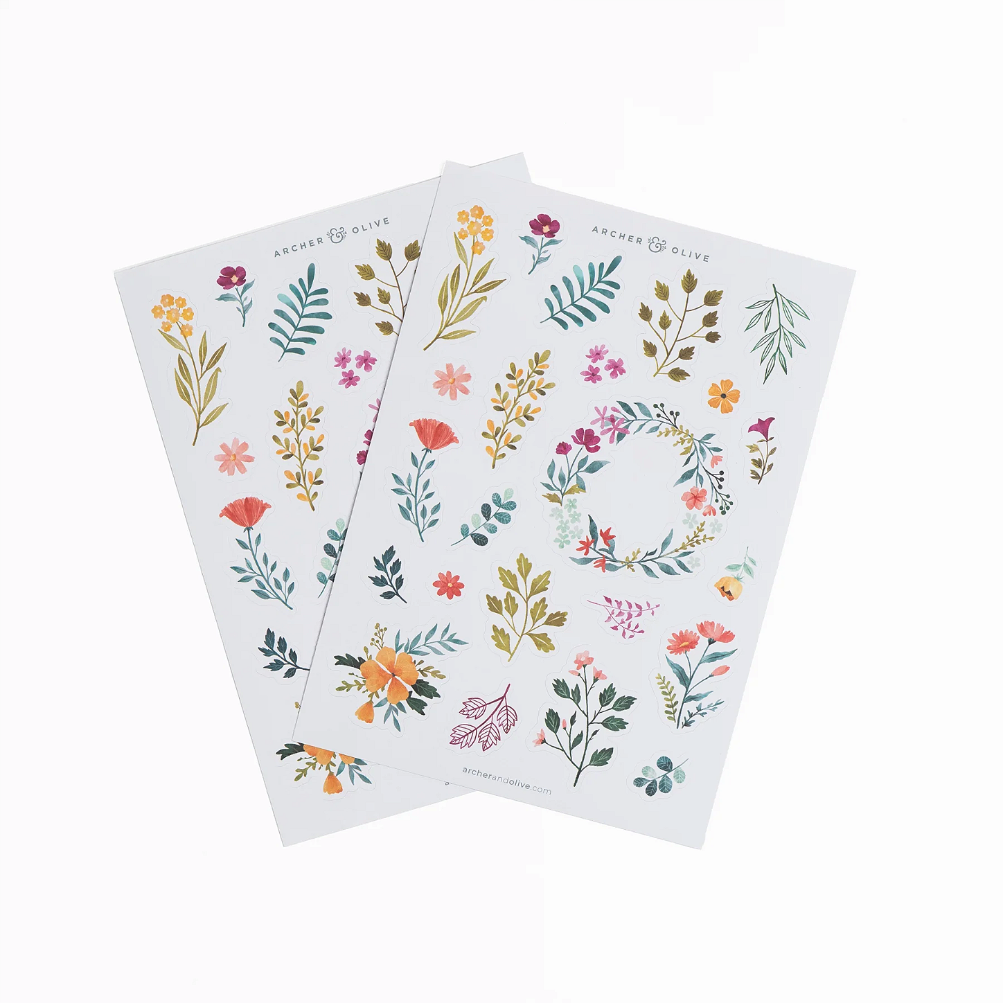 Stickers: Signature Floral - Archer & Olive