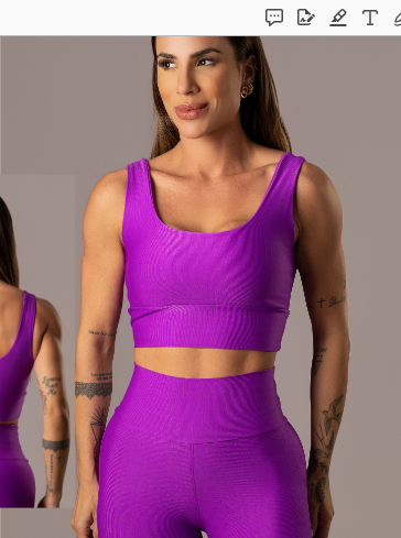 Top Valentina Fucsia