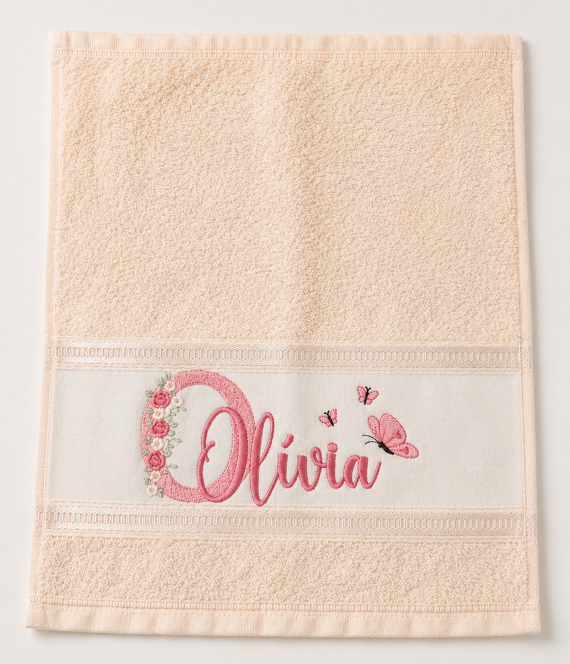 Toalha Personalizada Bordada