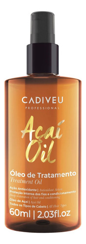 Açaí Oil Óleo De Tratamento 60ml Com Válvula - Cadiveu