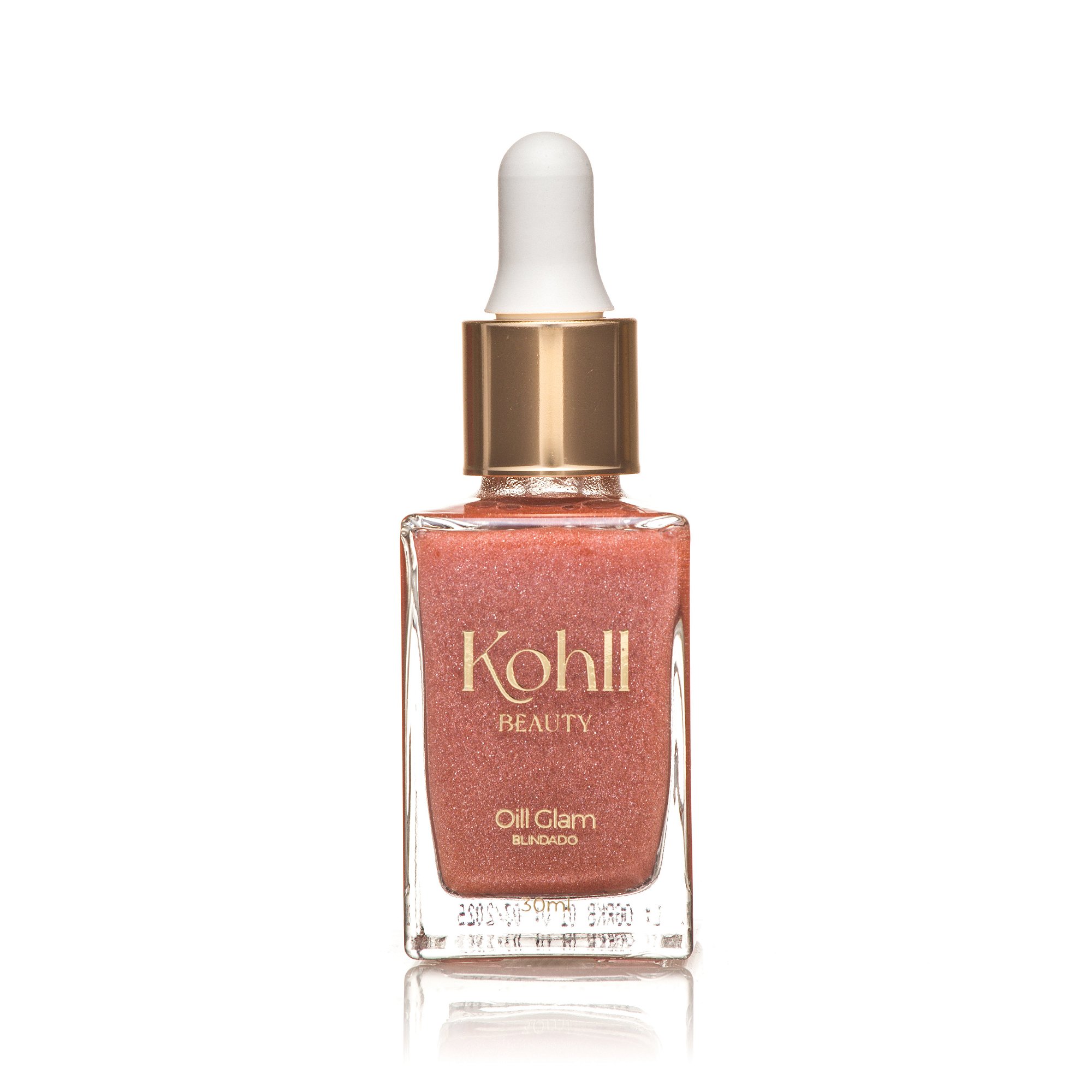 Kohll Beauty - Oil Glam Blindado Natanne Rosa 30ml - Rosé