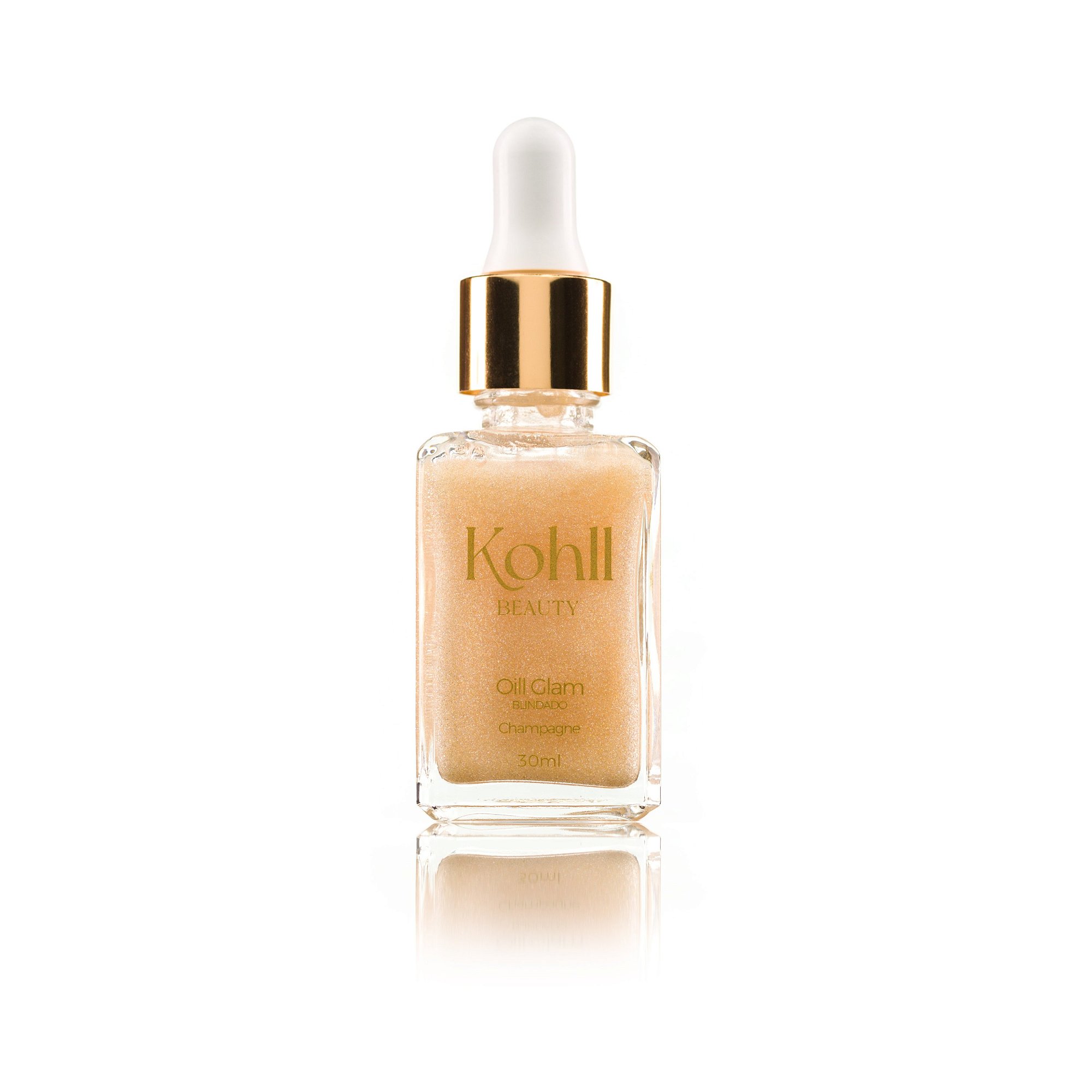 Oil Glam Natane Rosa Pele Blindada Kohll Beauty Champagne