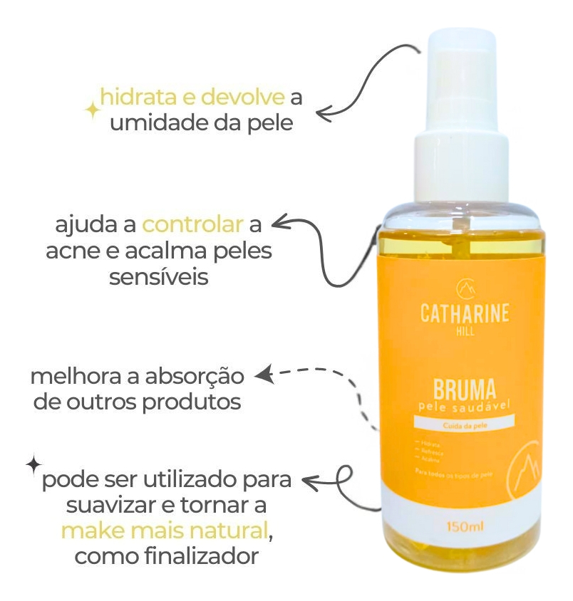 Bruma Hidratante De Maquiagem Brume Catharine Hill -original