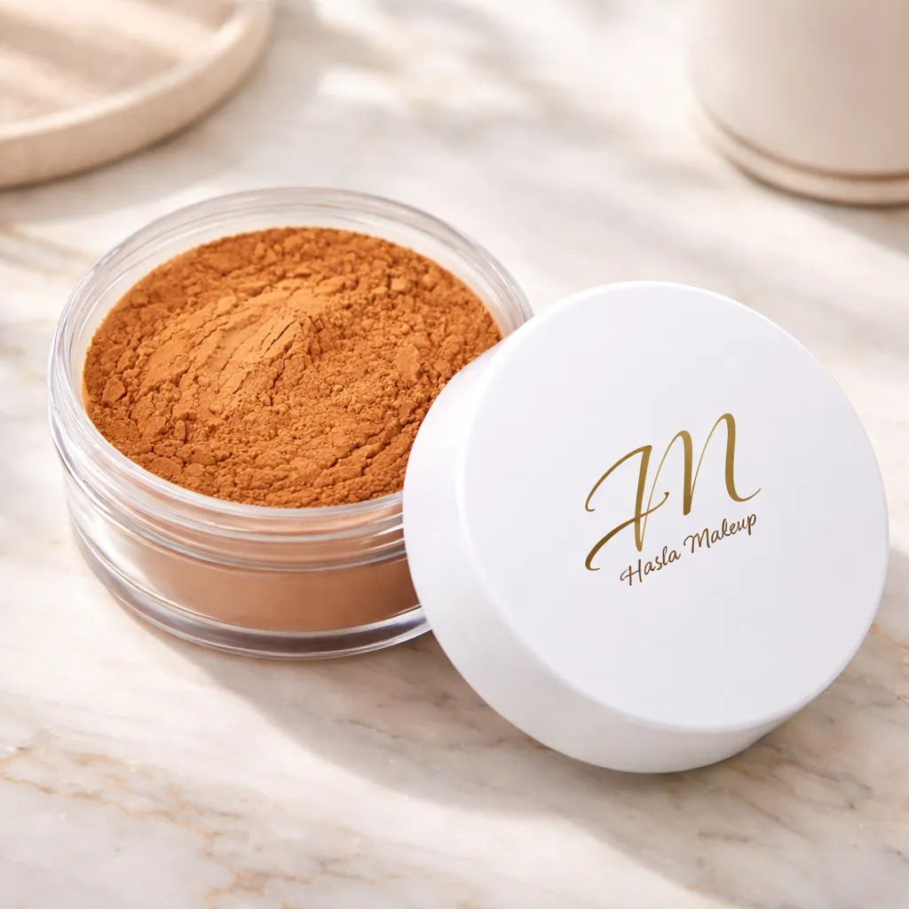 Pó solto Medium Dark  Hoshi Makeup 20g