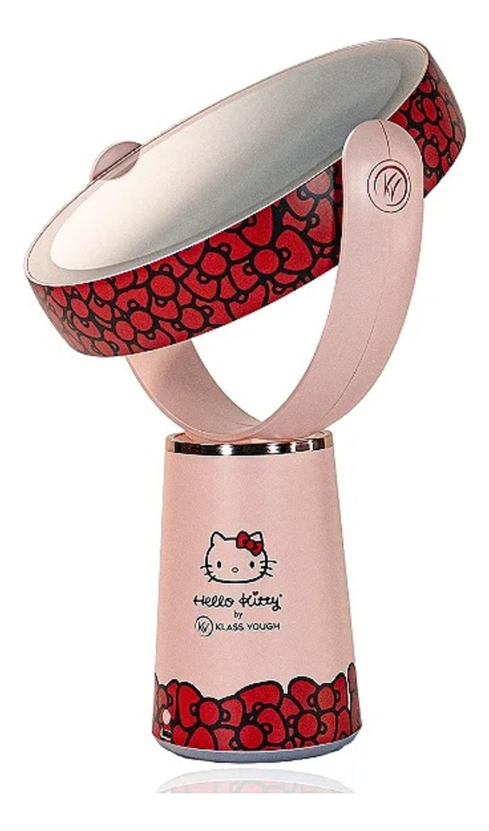 Espelho Duplo - Com Led - Hello Kitty - Klass Vough