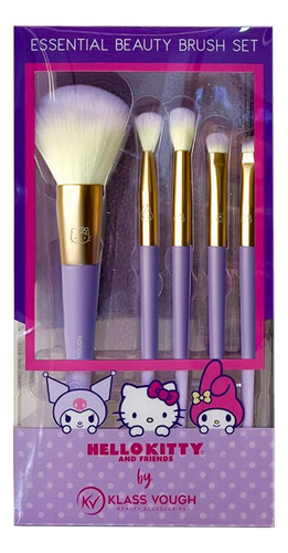 Kit Pincéis + Necessaire Hello Kitty - Klass Vough