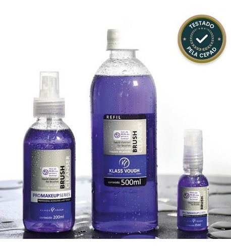 Klass Vough Limpador De Pinceis Refil 200ml - Brush Cleanser
