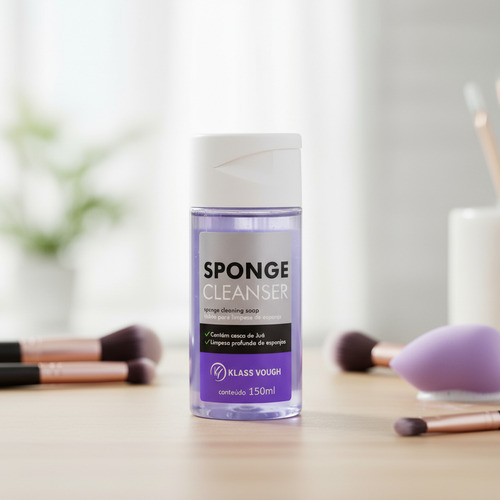 Klass Vough Sponge Cleanser Limpador De Esponja 150ml Bc-008
