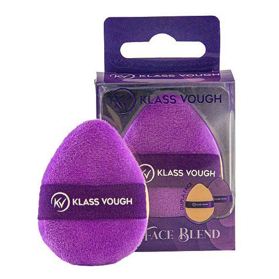 Mini Esponja Two Face Blend  Para Pó E Base - Klass Vough