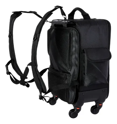 Mochila Com Rodinhas Kc-20 Pro Cor Preta Klass Vough