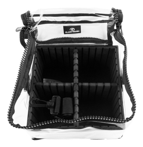Necessaire Bolsa Organizadora Cubo Transparente Klass Vough