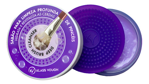 Sabonete Sólido Limpador De Pincéis - 50g - Klass Vough