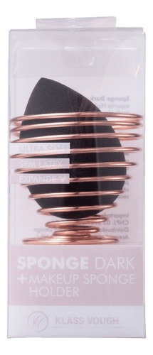 Sponge Dark + Makeup Sponge Holder - Klass Vough