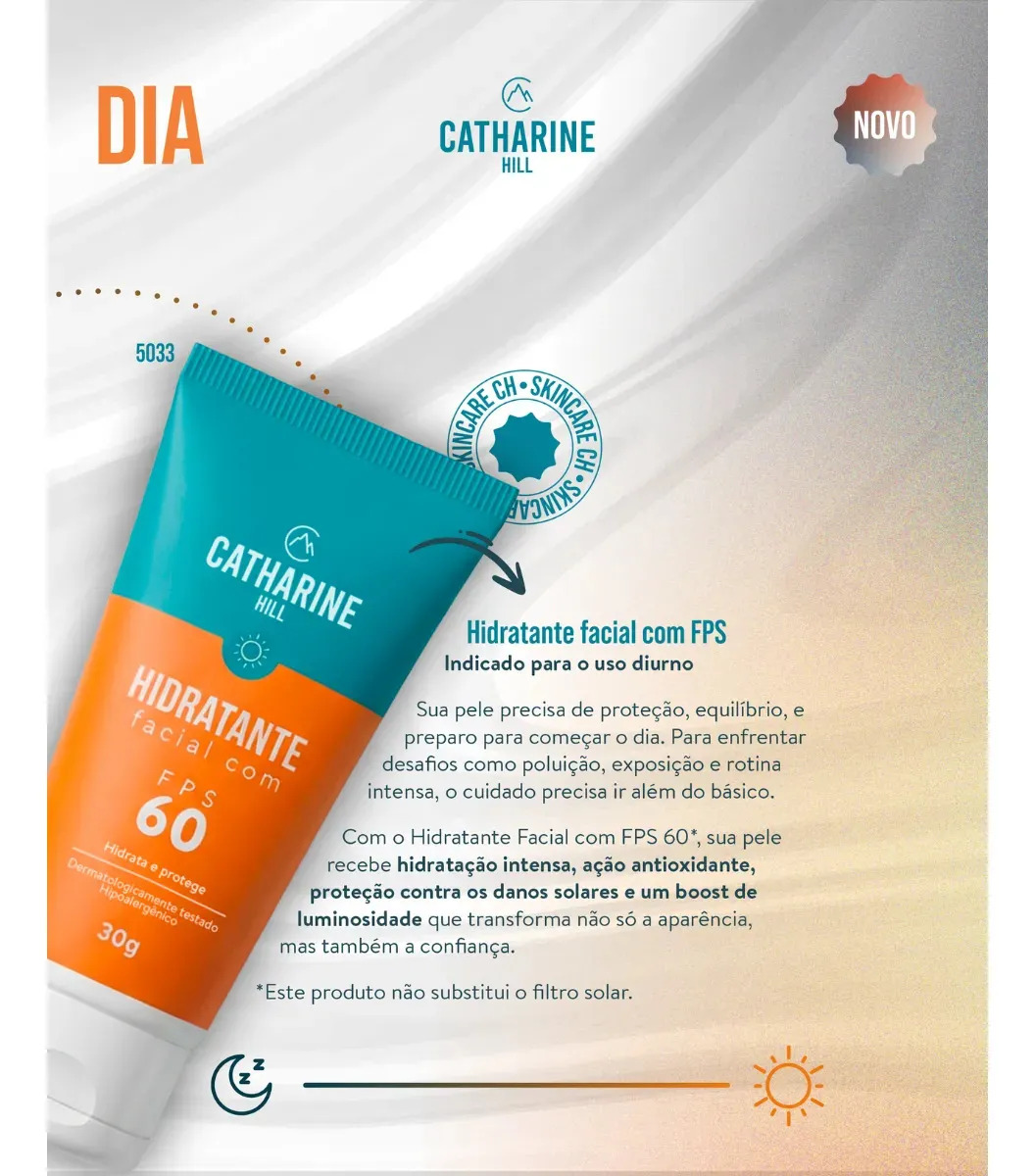 Hidratante Facial FPS 60 CATHARINE HILL