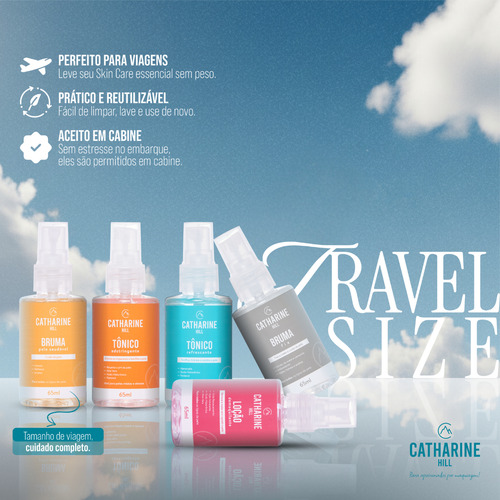 Mini Bruma Hidratante Self Care - Catharine Hill 65ml