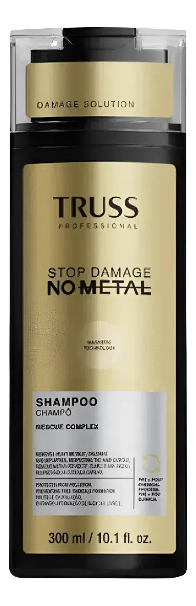 SHAMPOO STOP DAMAGE NO METAL 300ML - TRUSS