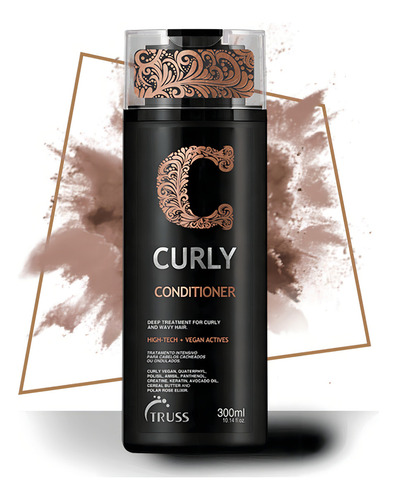 Truss Curly Condicionador 300ml Cacheados Ondulados