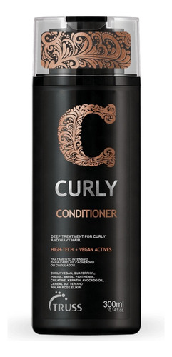 Truss Curly Condicionador 300ml Cacheados Ondulados