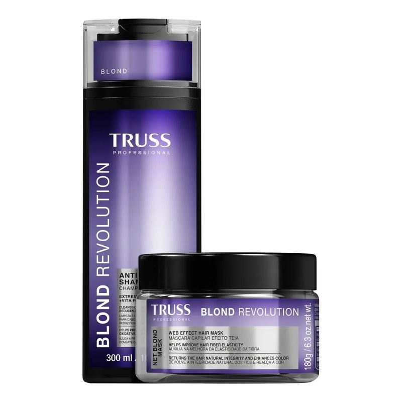 Kit shampoo e mascara Blond Revolution Truss