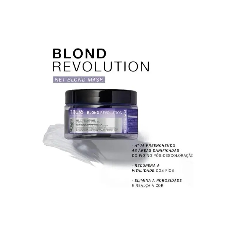 Kit shampoo e mascara Blond Revolution Truss