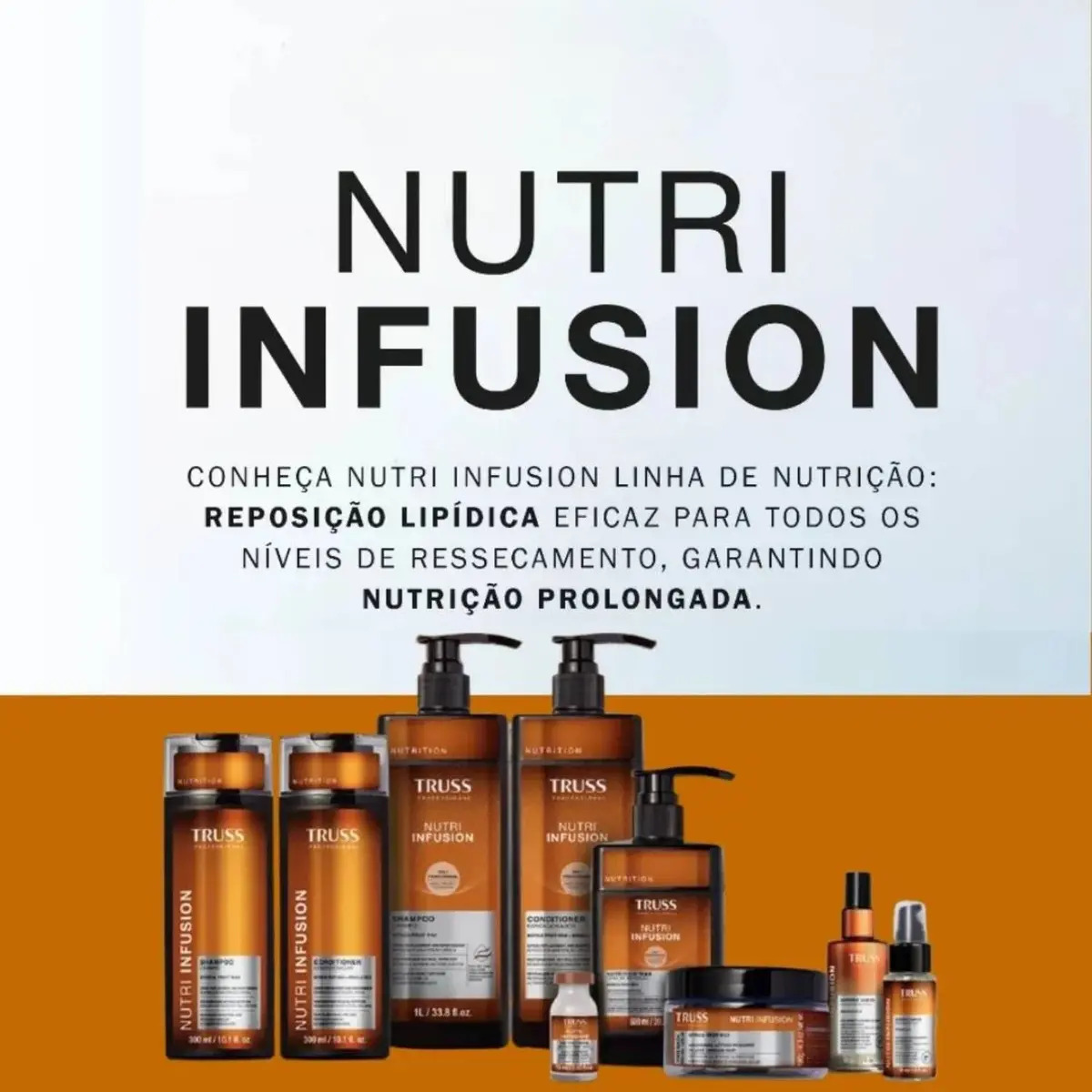 Kit Truss Nutri Infusion Shampoo E Condicionador 300ml