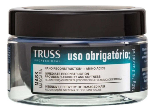 Máscara Uso Obrigatório Recuperação Intensiva 180g - Truss