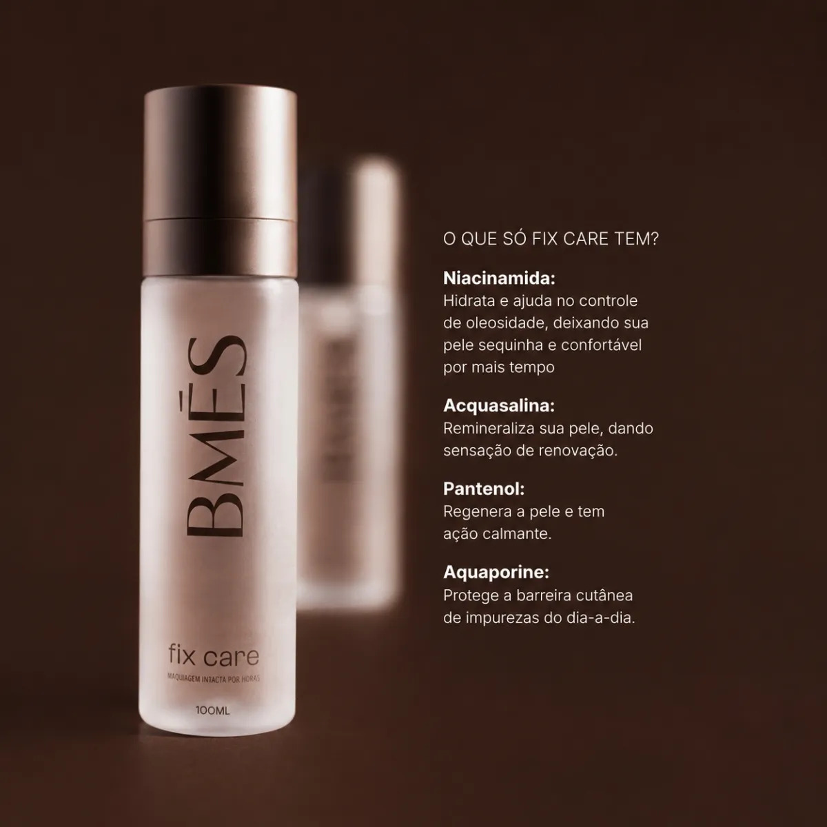 Fix Care Bruma Fixadora De Maquiagem Bmes Bm Beauty 100ml