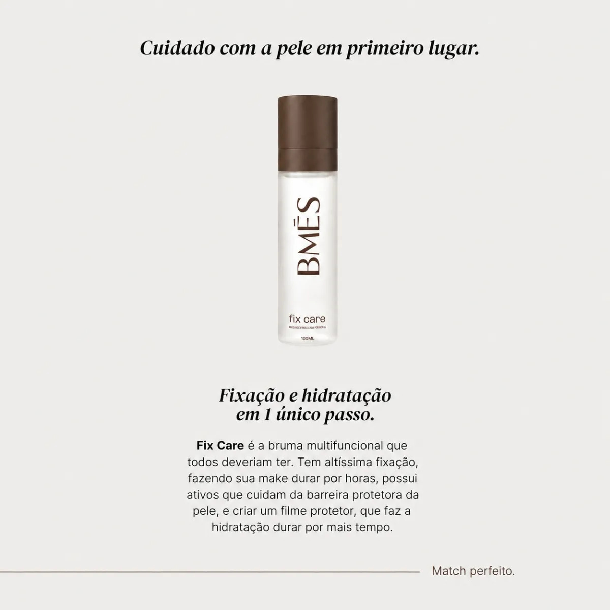 Fix Care Bruma Fixadora De Maquiagem Bmes Bm Beauty 100ml