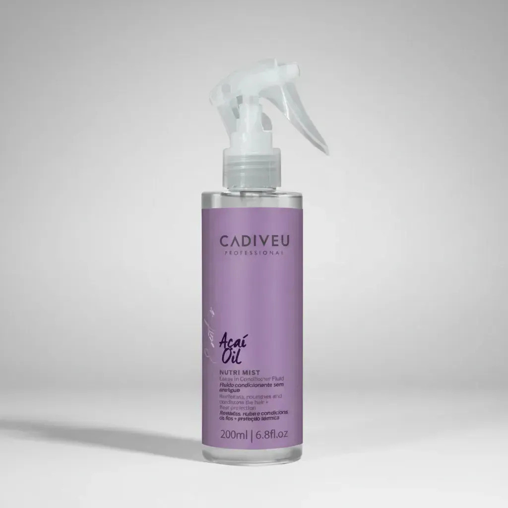 Leave -in Açaí Oil Essentials 200ml Cadiveu - Lançamento