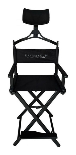 Cadeira  Daymakeup Dobravel Portatil Maquiagem Diretor Maquiador