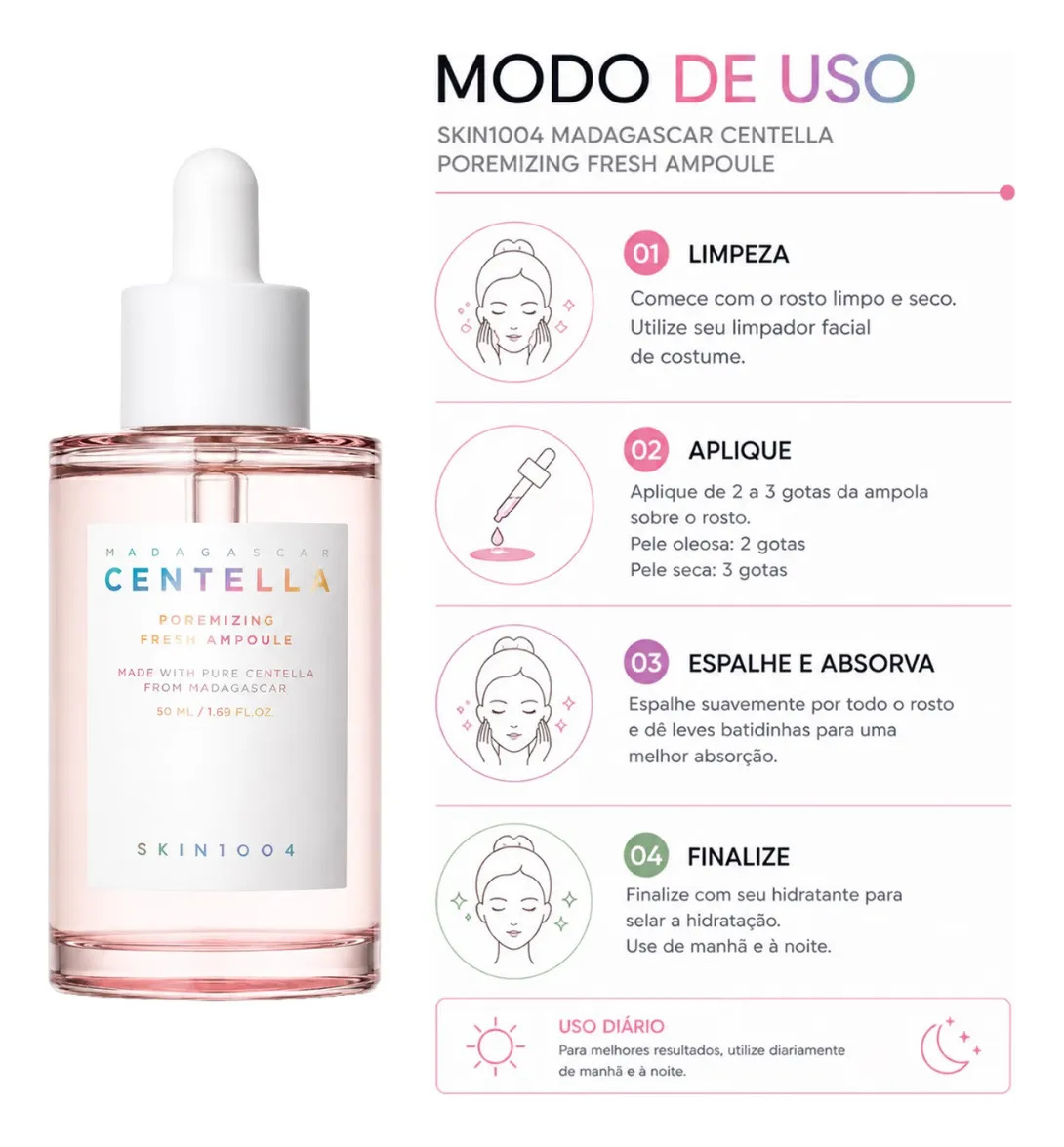 Madagascar Centella Poremizing Fresh Ampoule - 100ml