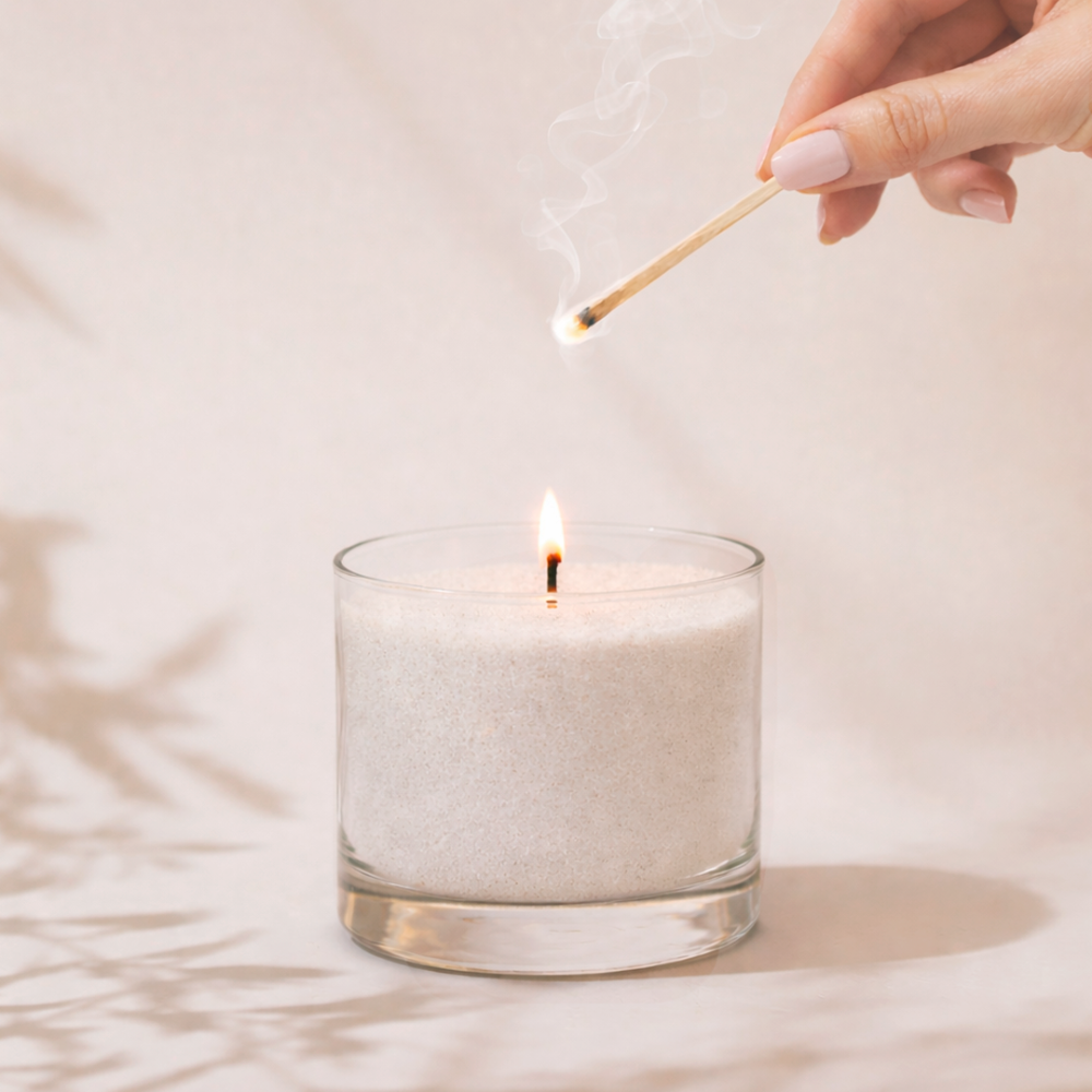 Vela em Pó - White Essence