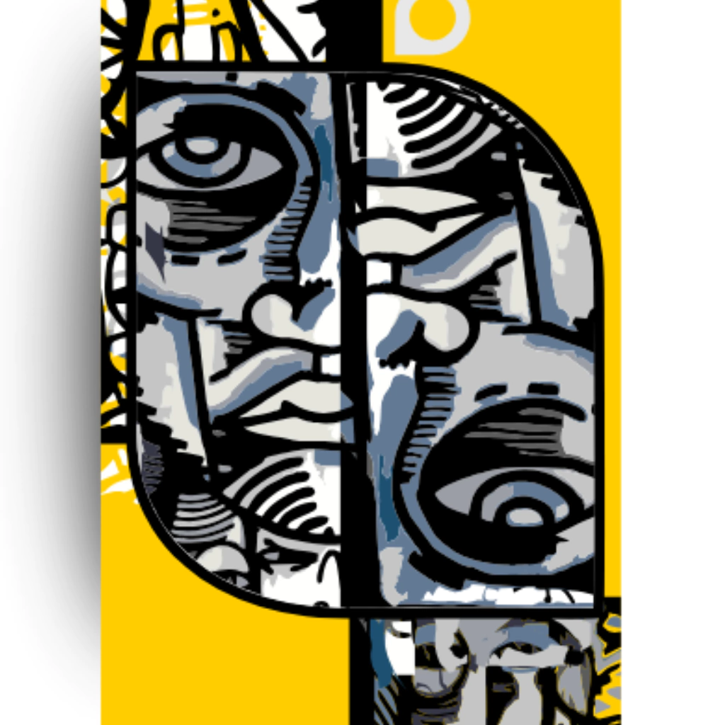 Shape Semblante Amarelo Marfim Nacional Premium | Lâmina SkateBoards