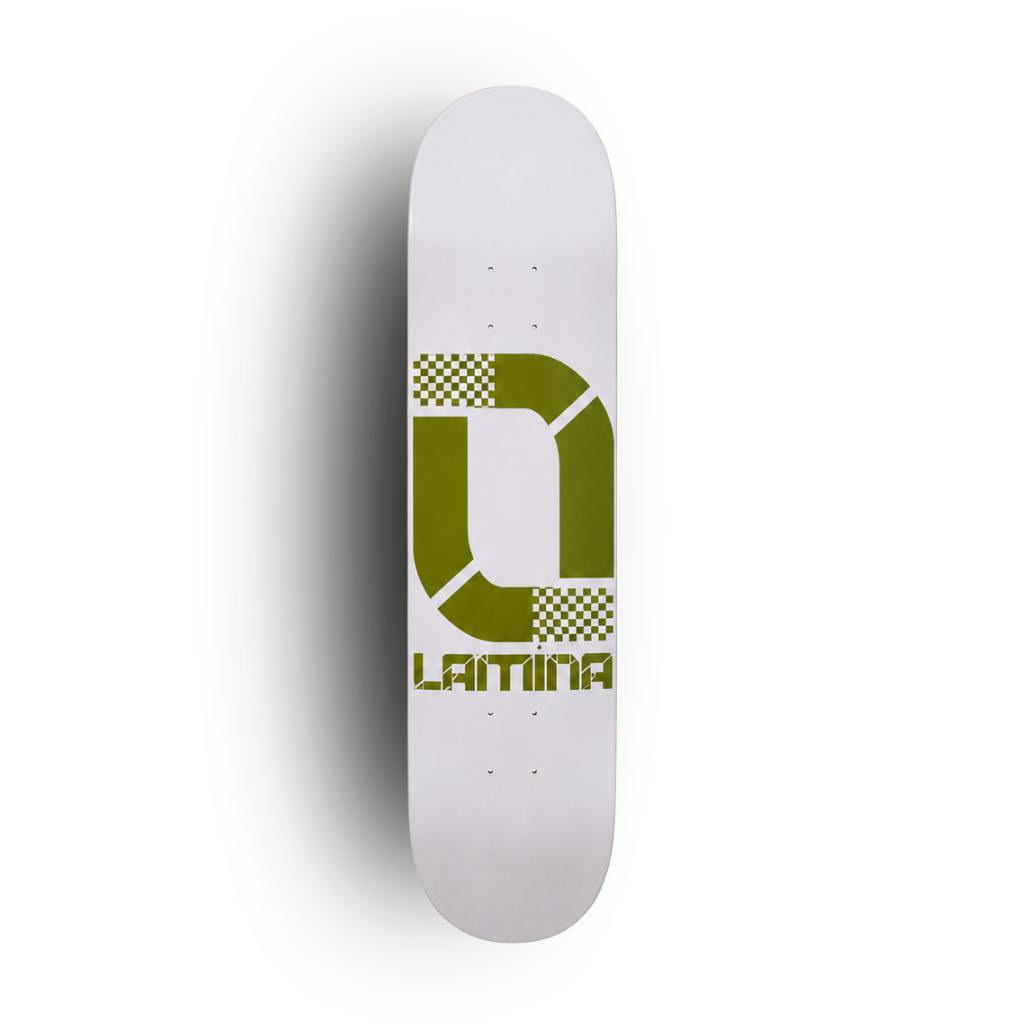 Shape NuGrid Branco Maple Canadense | Lâmina SkateBoards