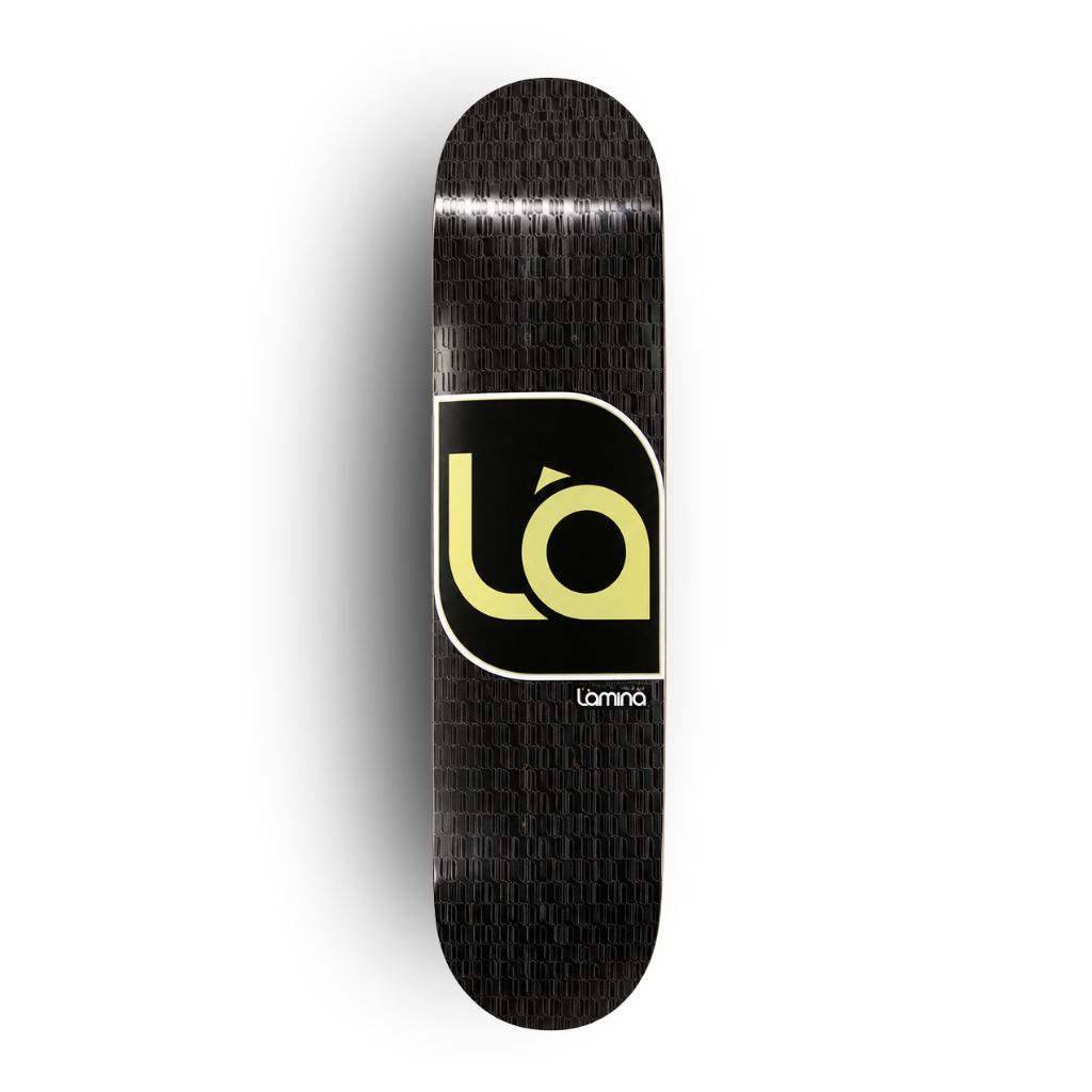 Shape LA Foil Preto Maple Canadense | Lâmina SkateBoards