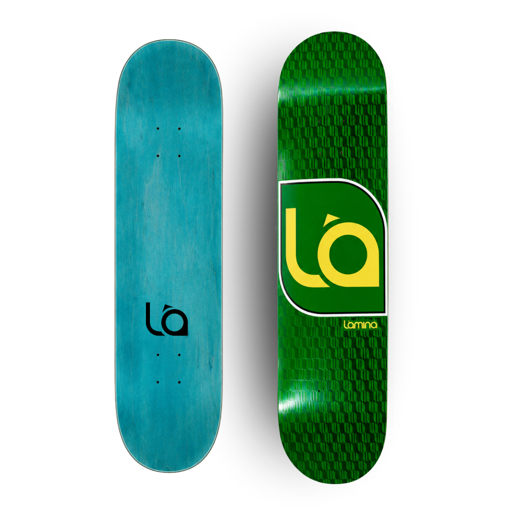 Shape LA Foil Verde Maple Canadense | Lâmina SkateBoards