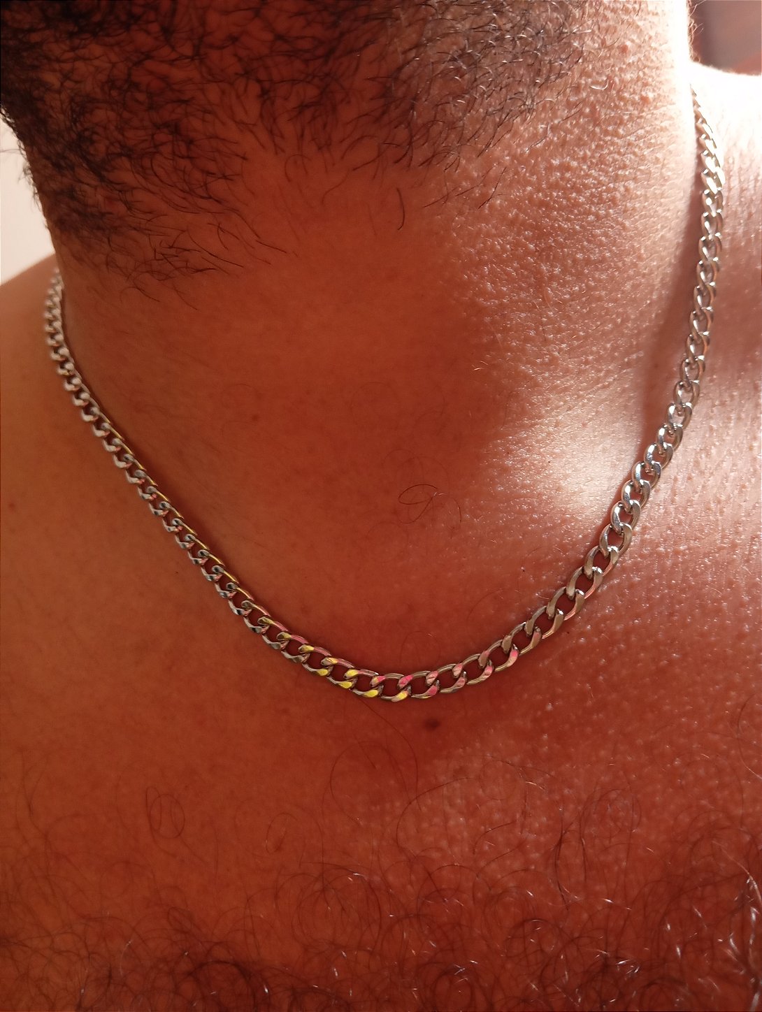 Corrente Masculina Gourmet Aço