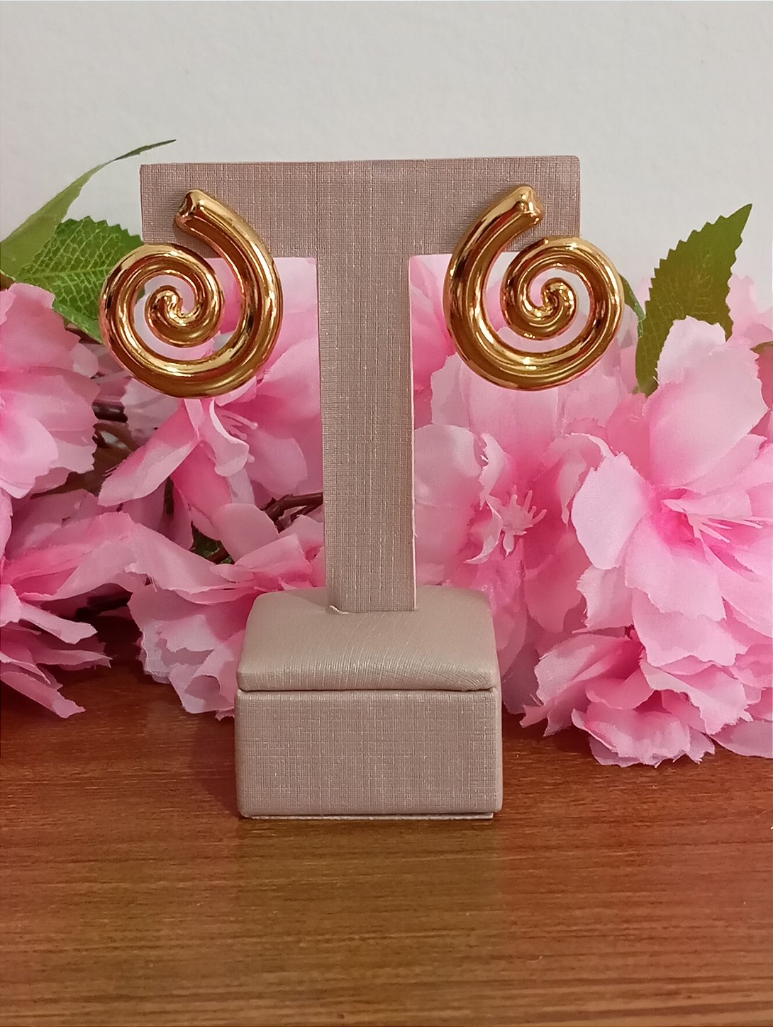 Brinco Espiral Aço