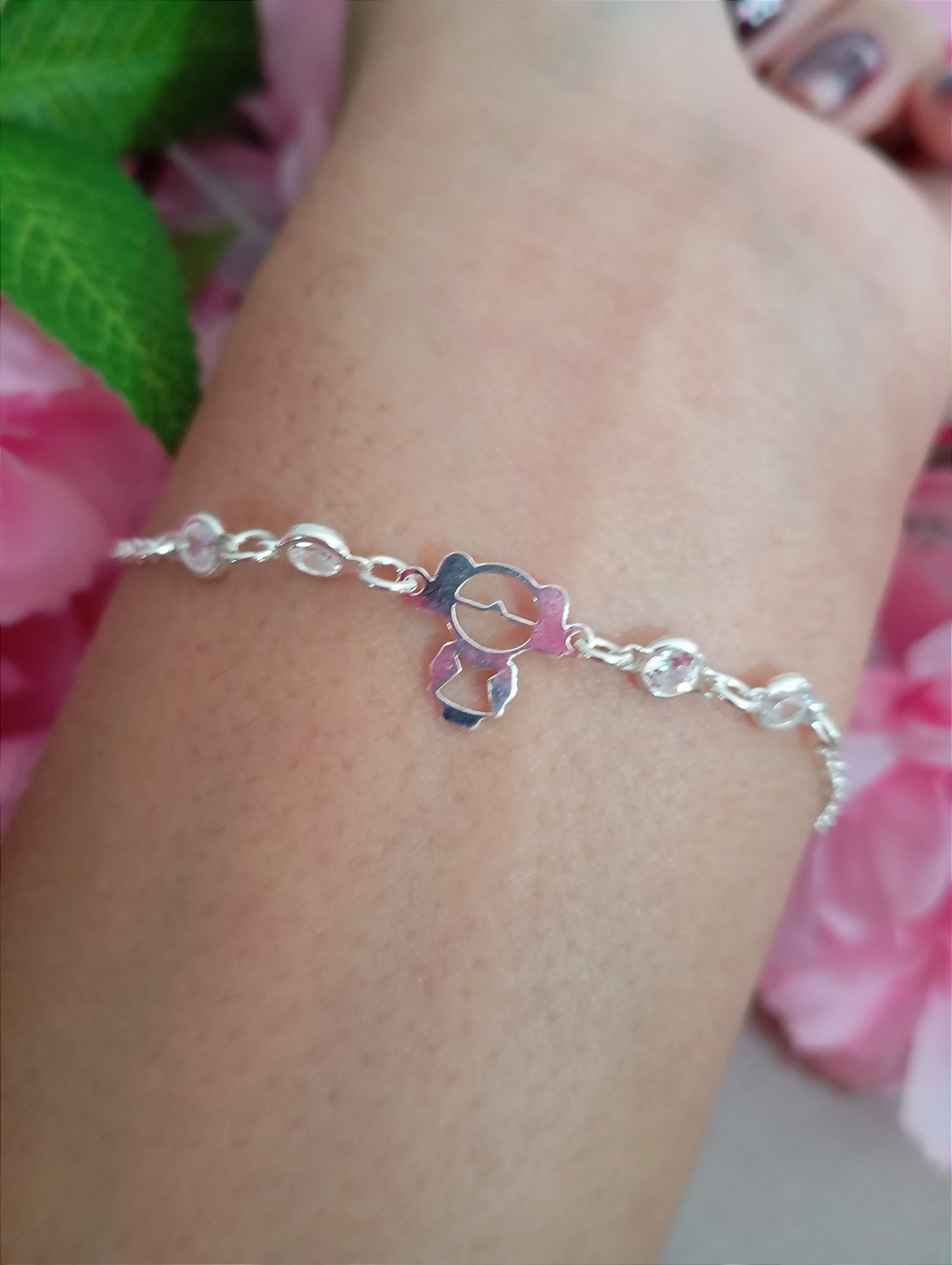 Pulseira Menina Prata 925