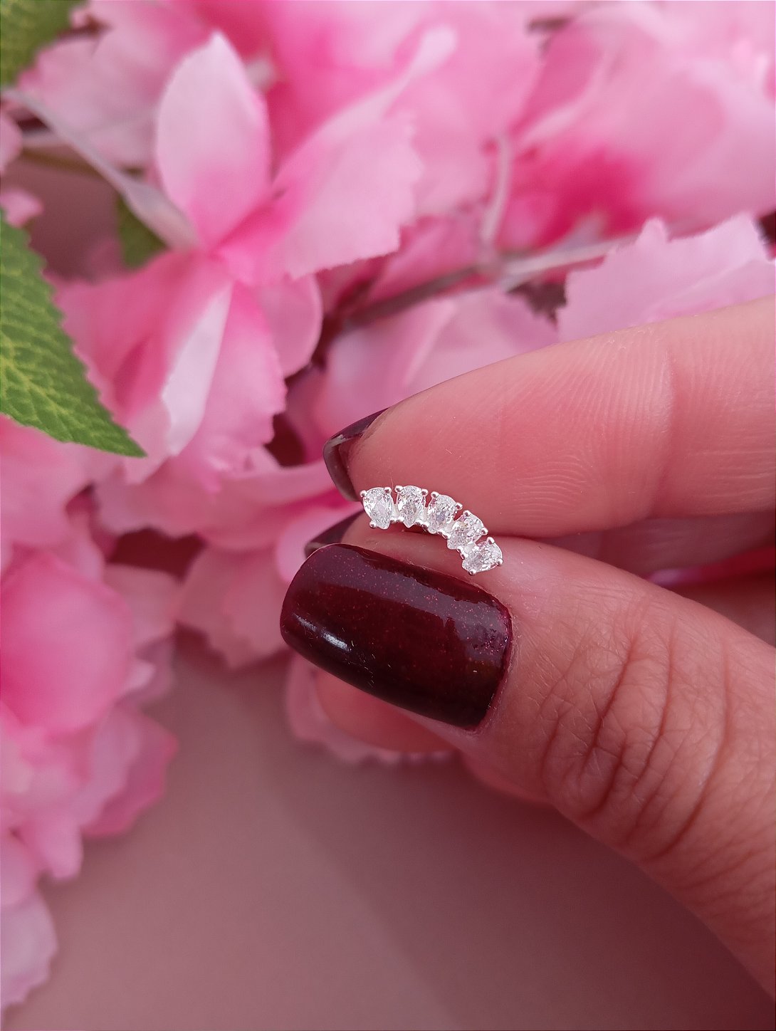 Piercing Orelha Prata 925