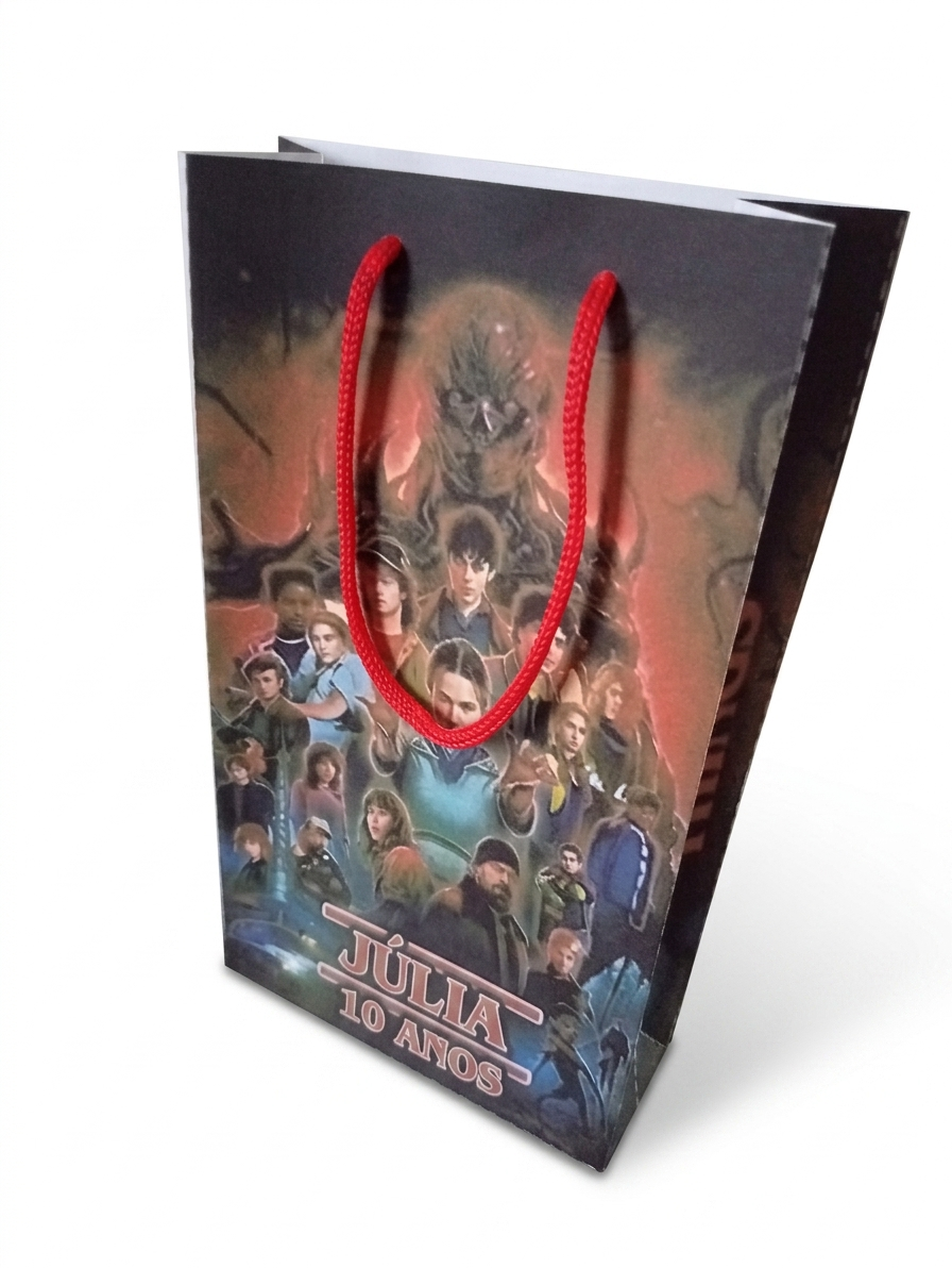 10 Sacolinhas Surpresa Stranger Things Festa