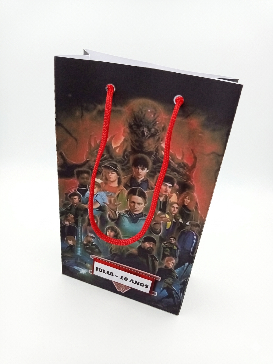 10 Sacolinhas Surpresa Stranger Things Festa