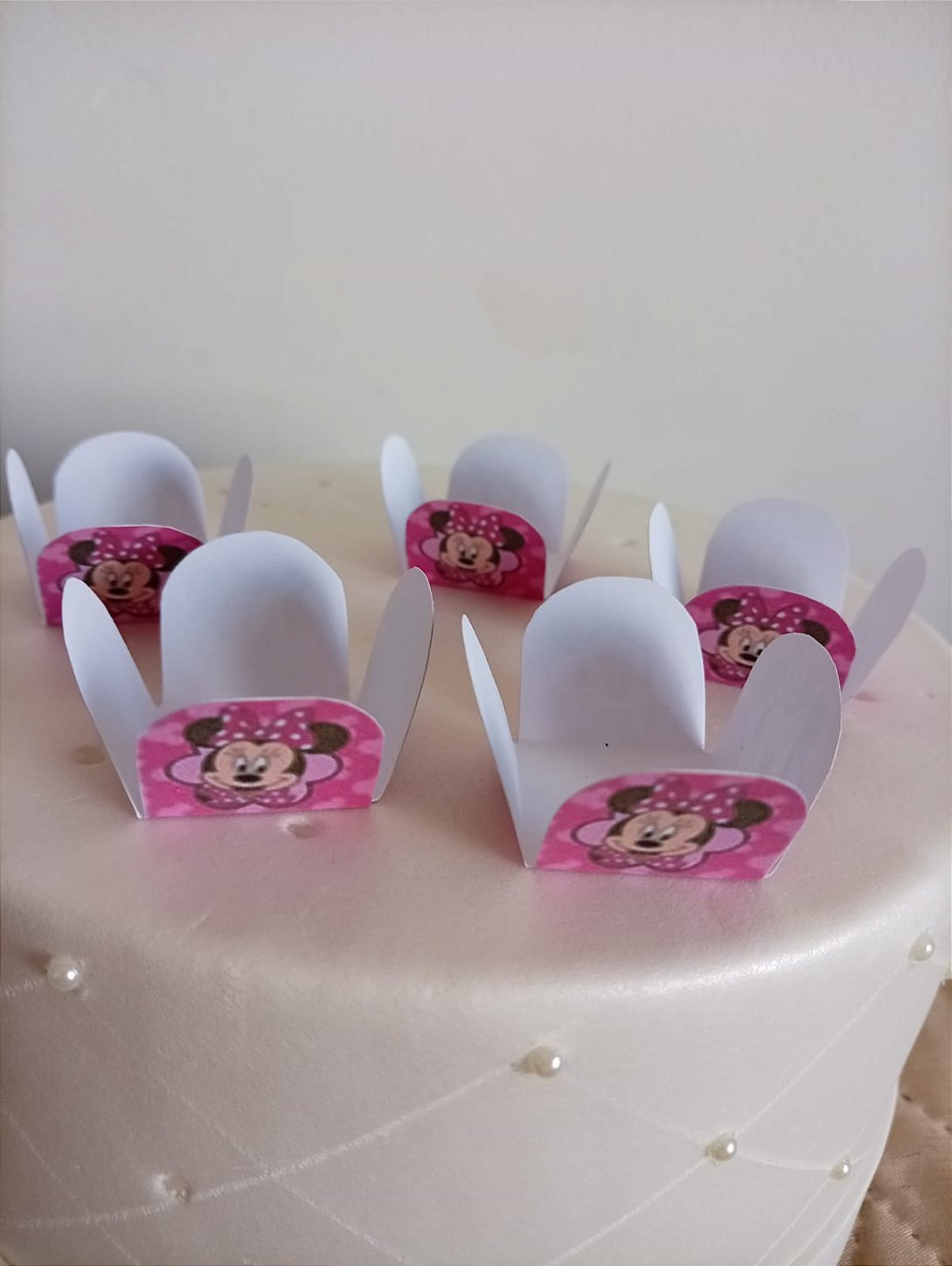 50 Forminhas para Docinhos Minnie Confeiteira