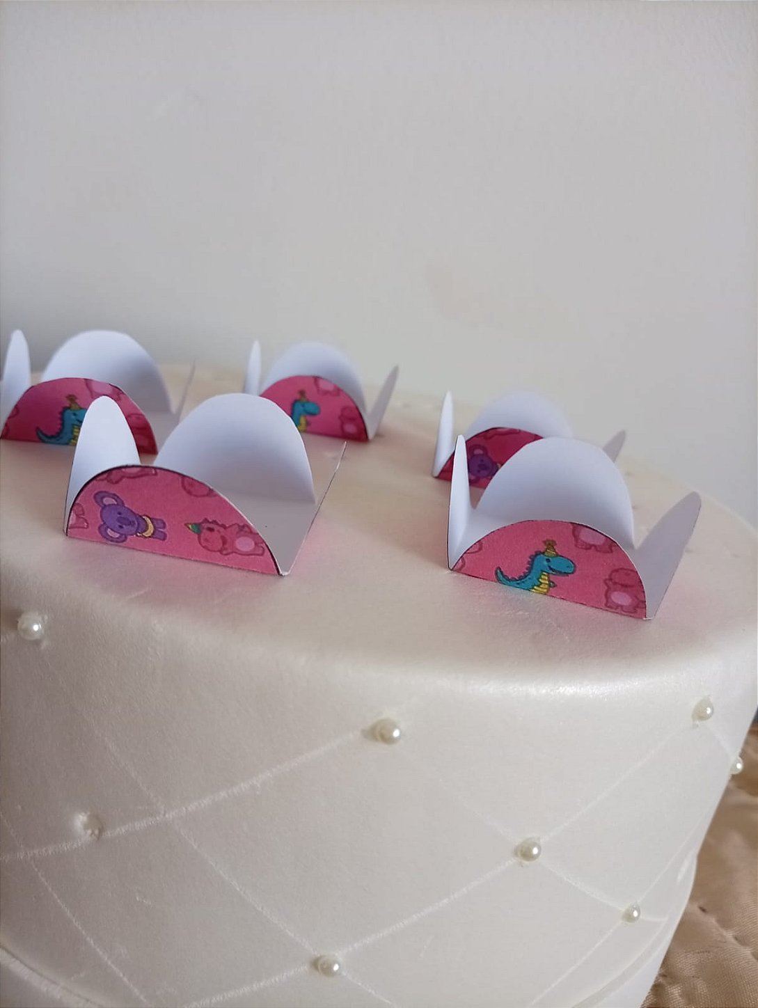 50 Forminhas para Docinhos Baby Tubes Rosa
