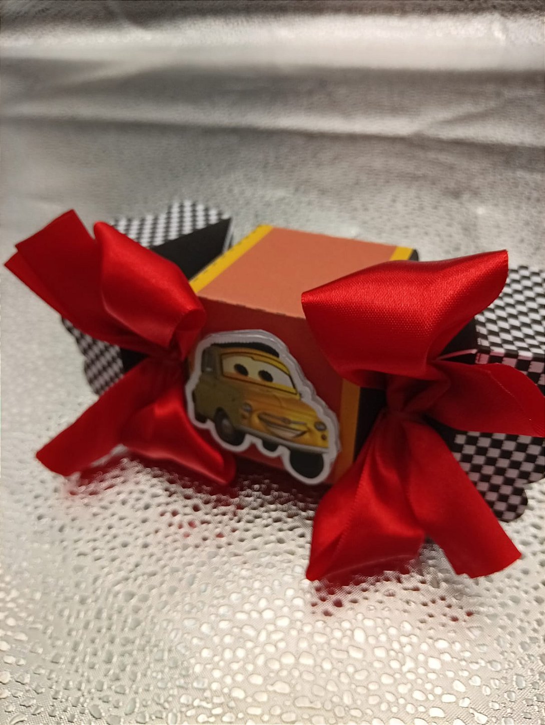 Kit Caixinhas Personalizadas Carros Relâmpagos