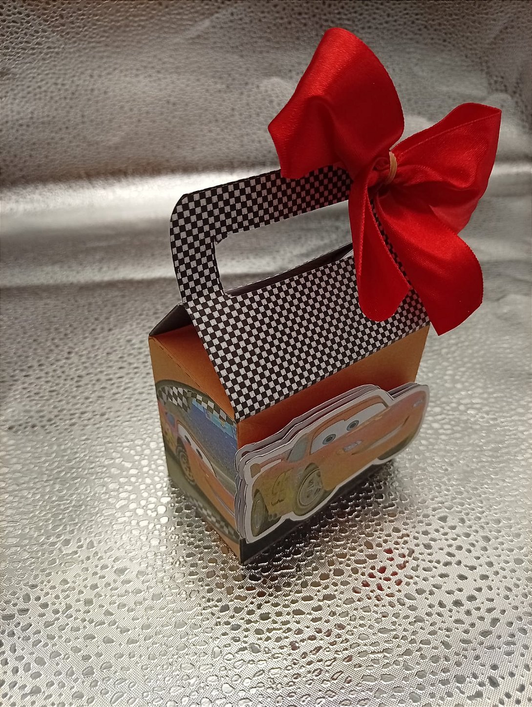 Kit Caixinhas Personalizadas Carros Relâmpagos