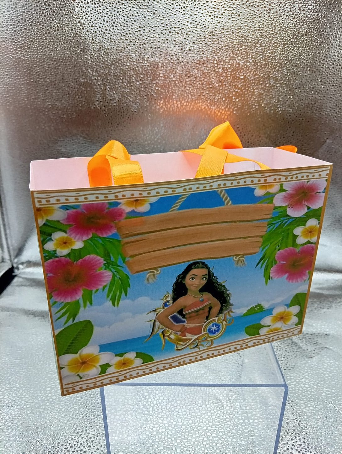 10 Sacolinhas Surpresa Personalizada Moana