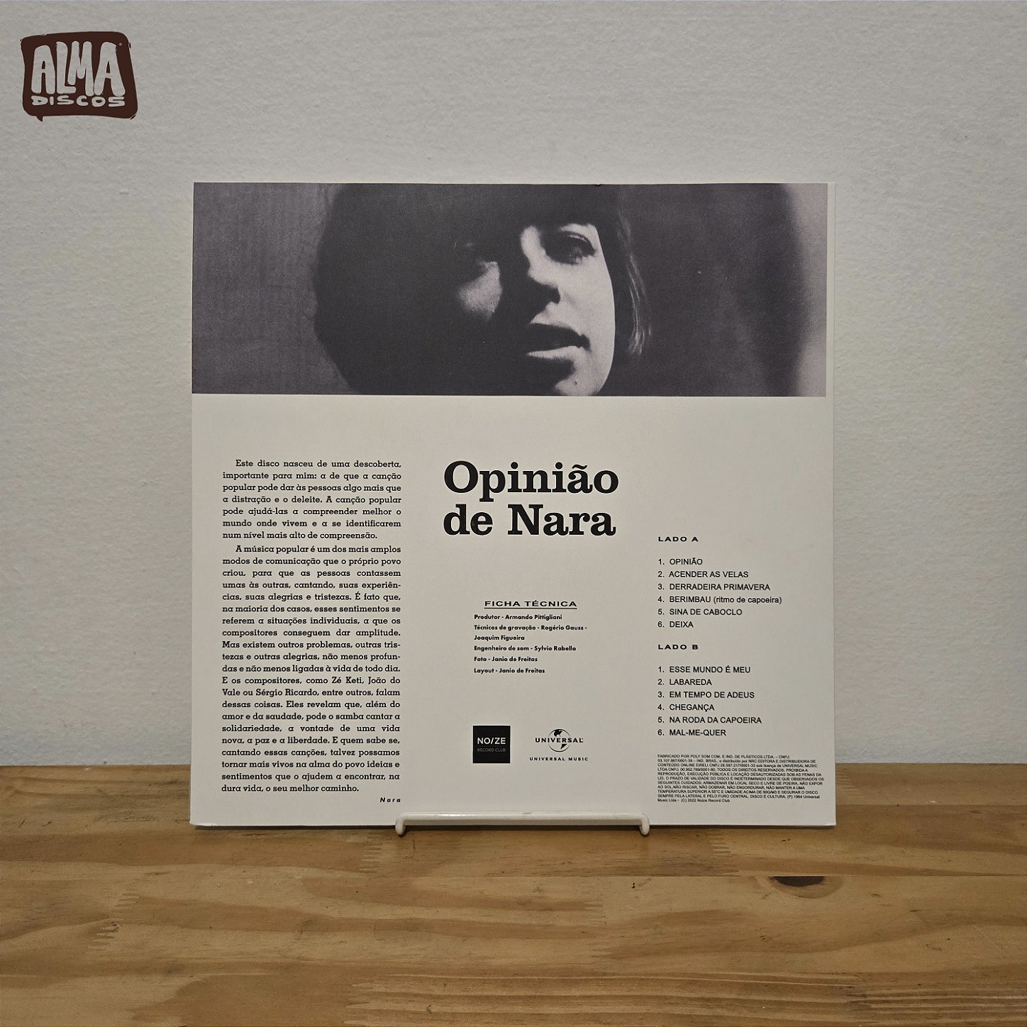 NARA LEÃO - OPINIÃO DE NARA