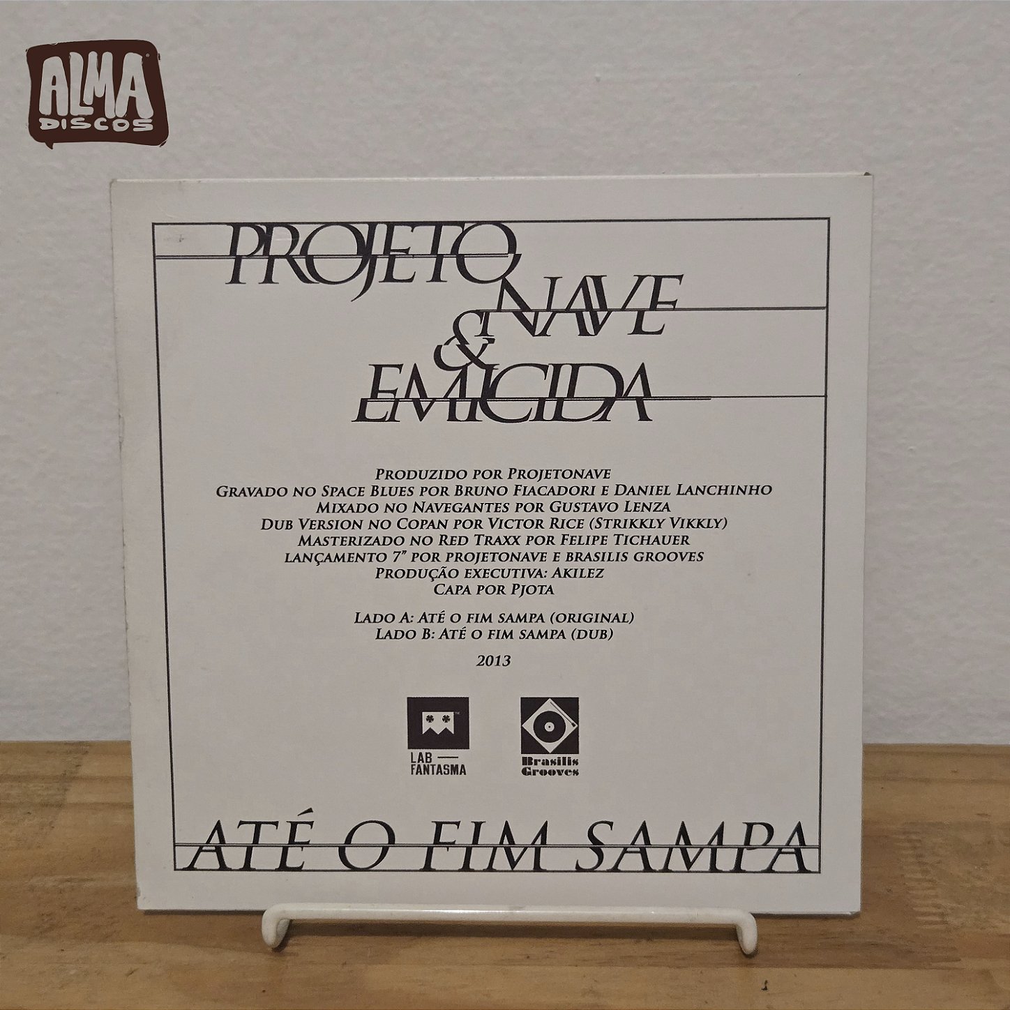 PROJETONAVE & EMICIDA - ATÉ O FIM SAMPA (7`)